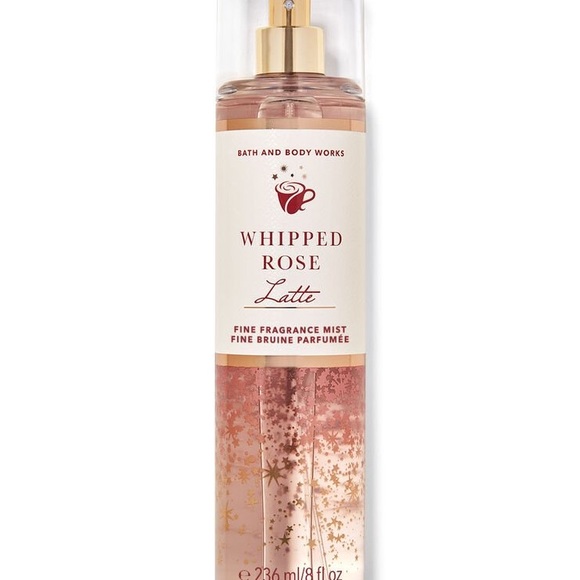 Bath & Body Works Other - BATH & BODY WORKS WHIPPED ROSE LATTE FINE FRAGRANCE BODY MIST SPRAY 8 oz NEW